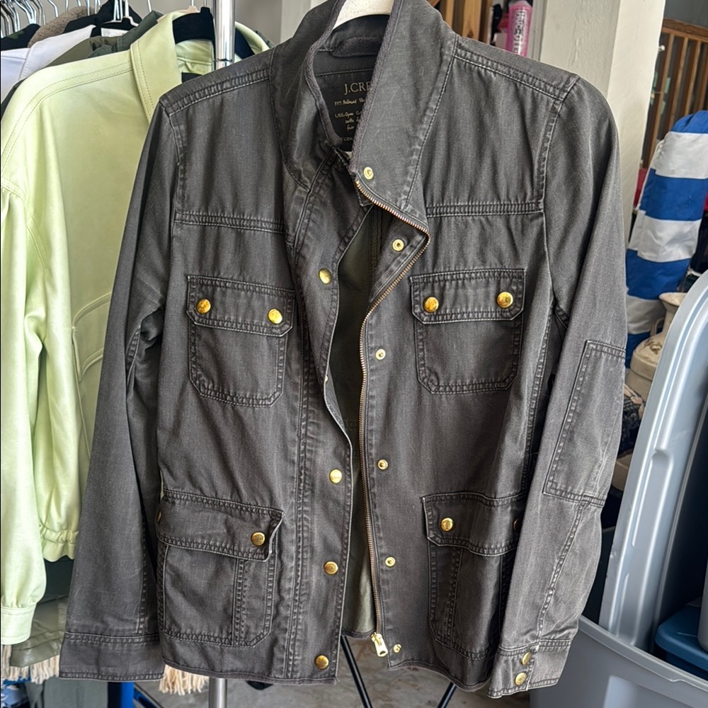J. Crew Women's Utility Jacket Sz Small